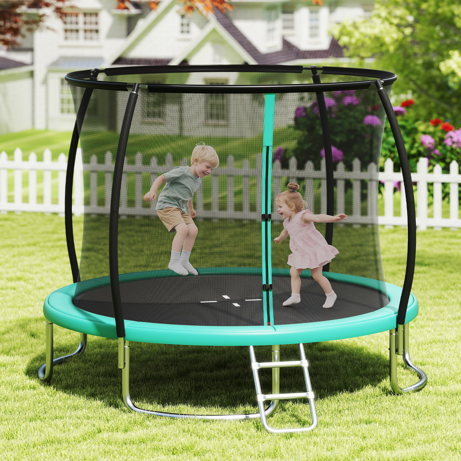 Solidna rama stalowa ocynkowana trampoliny 12FT