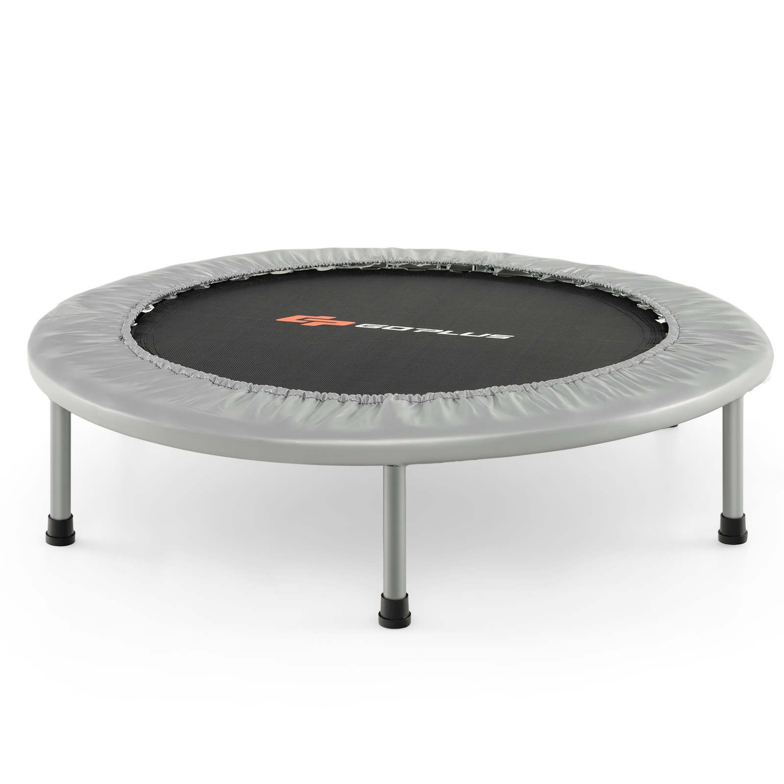 Wymiary szarej trampoliny do ćwiczeń