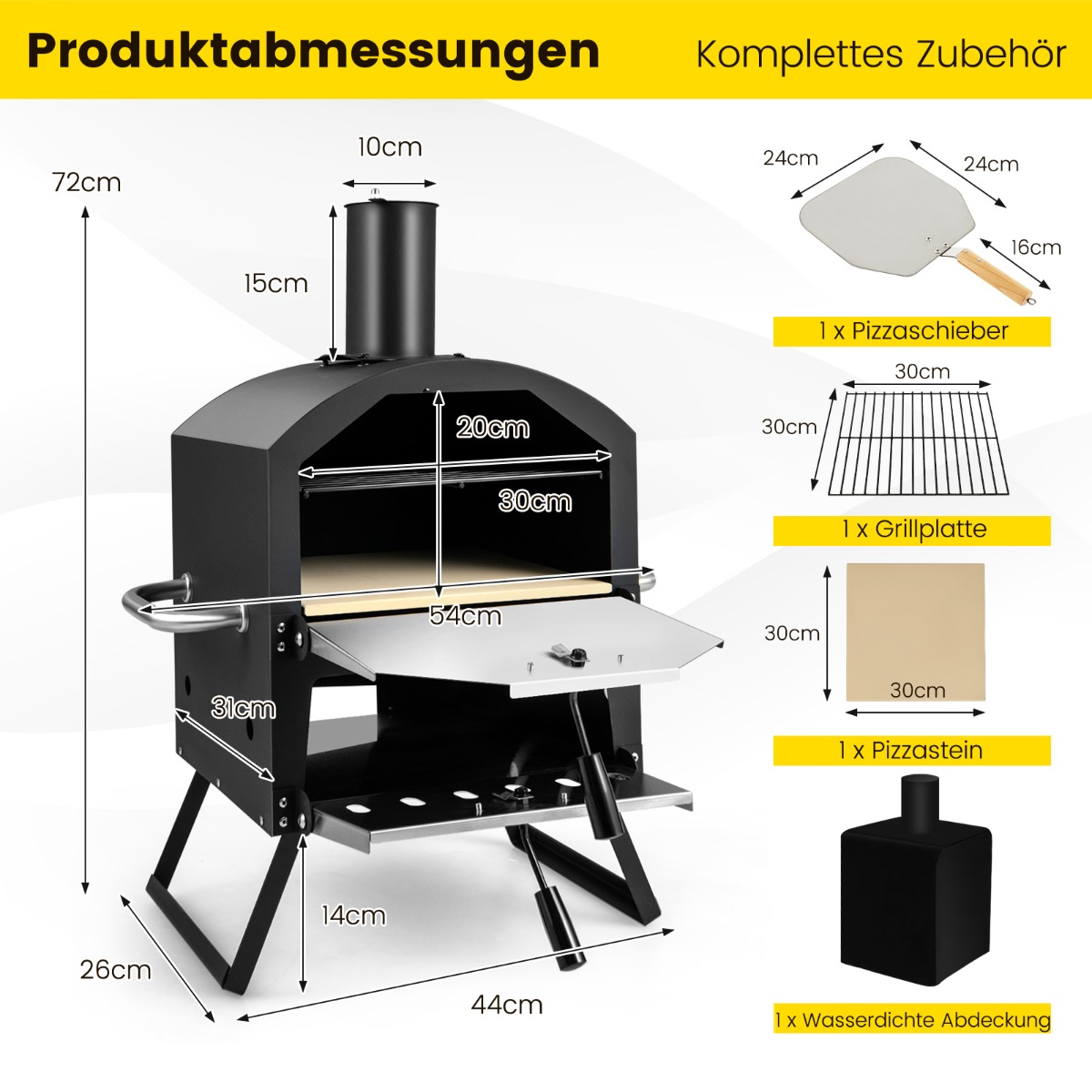 Pieczenie dwóch pizz jednocześnie w piecu dwupoziomowym