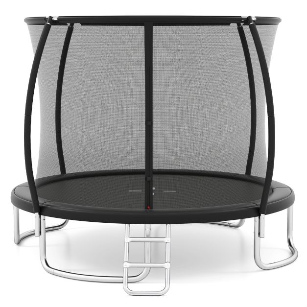 Wymiary czarnej trampoliny ogrodowej 305cm